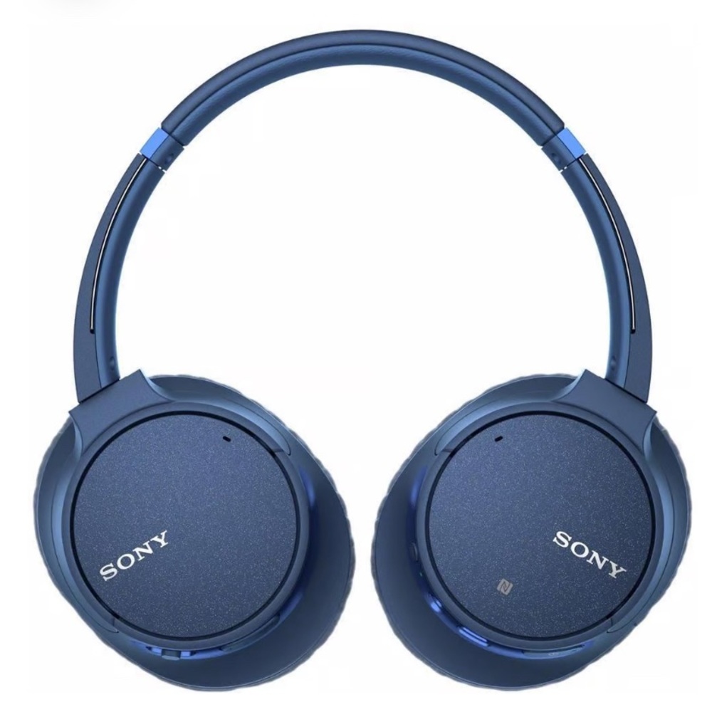 Sony Blue WH-CH700N Noise cancelling Adjustable Headphones Bluetooth